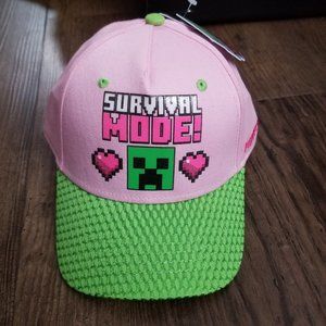 Girls Minecraft Cap